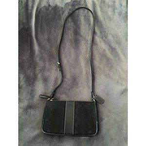 Classic Black Coach Bag